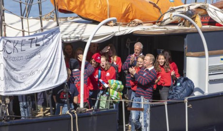 Coronavirus forced a group of teens to sail home across the Atlantic