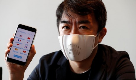 Japanese startup creates \'connected\' face mask for coronavirus new normal