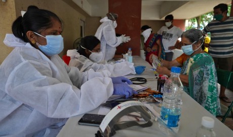 India reports record 45,720 new coronavirus cases, deaths rise by 1,129