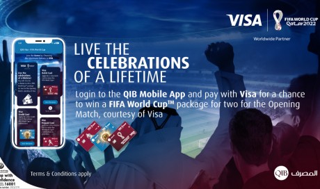 QIB Partners with Visa to Offer Customers Chances to Win Packages to Attend the FIFA World Cup Qatar 2022™ Matches