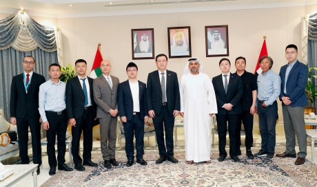 Abu Dhabi Chamber receives high-level delegation from Jiangsu Overseas Cooperation and Investment Company